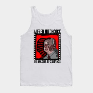 Alfred Hitchcock The Master of Suspense Tank Top